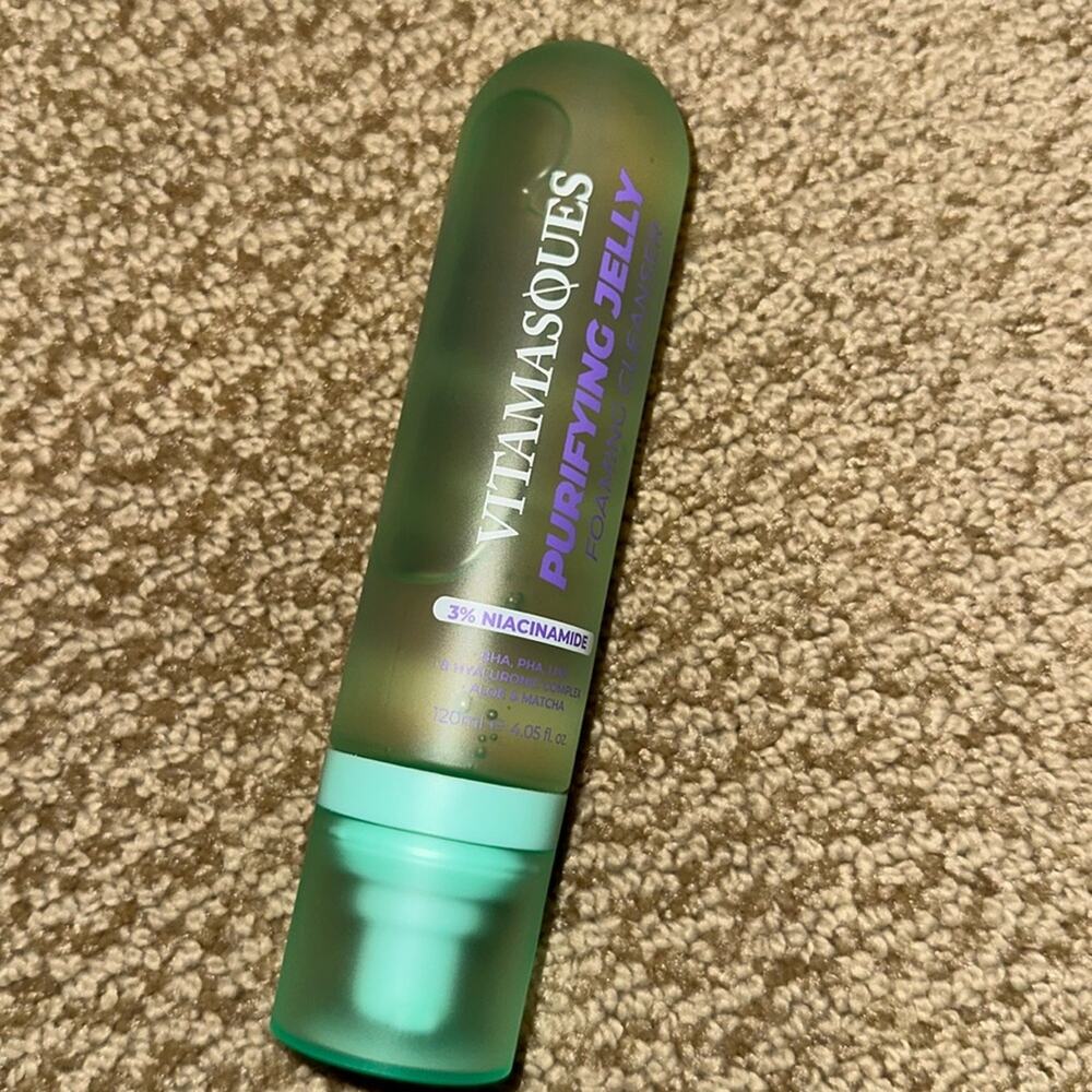 Vitamasques purifying jelly foaming cleanser